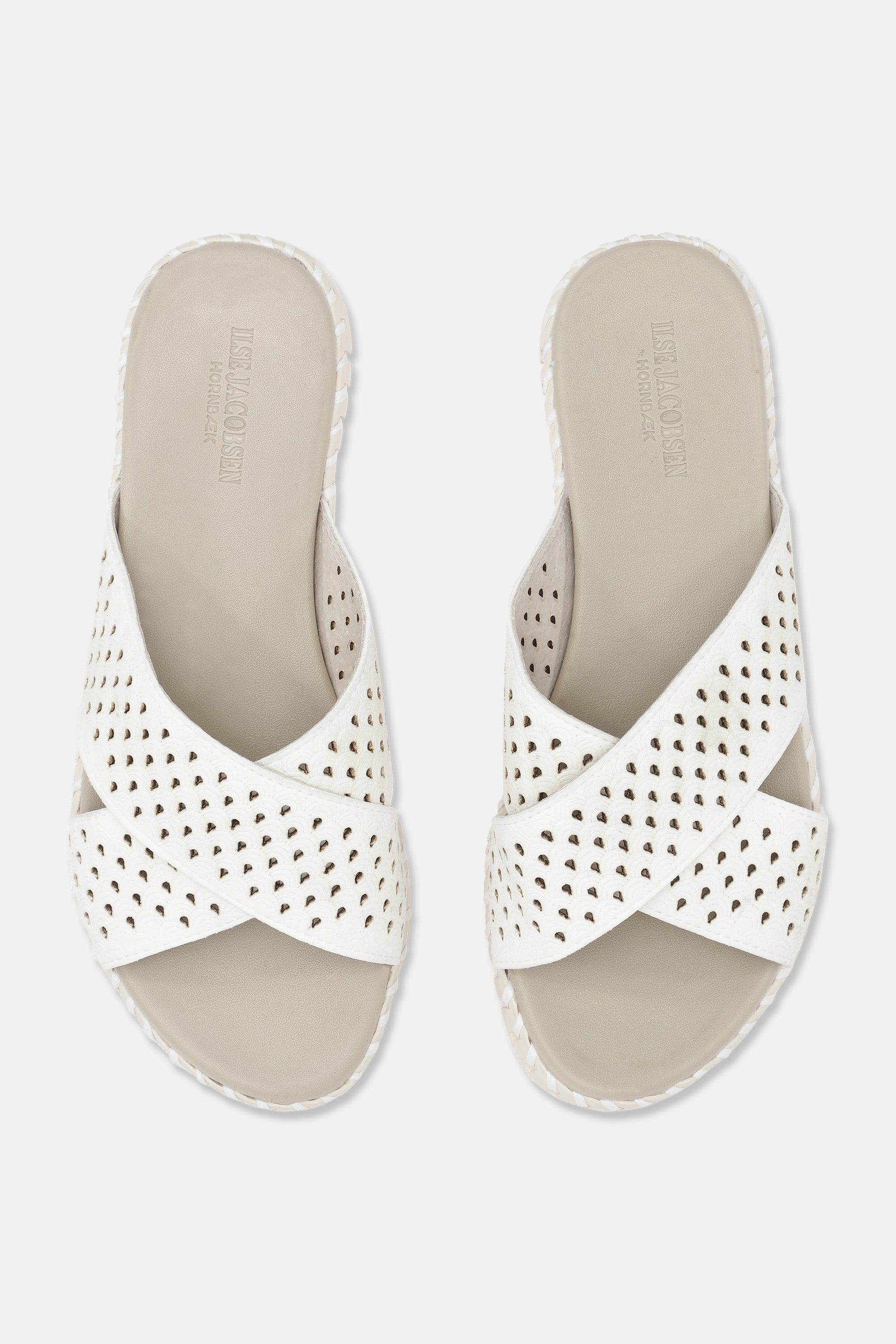 Ilse Jacobsen Hornbæk Footwear Sandalen Sandals 100 White